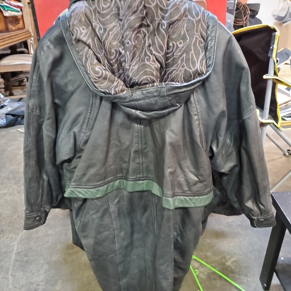 Accent on you womens leather jacket - Picture 4 of 4